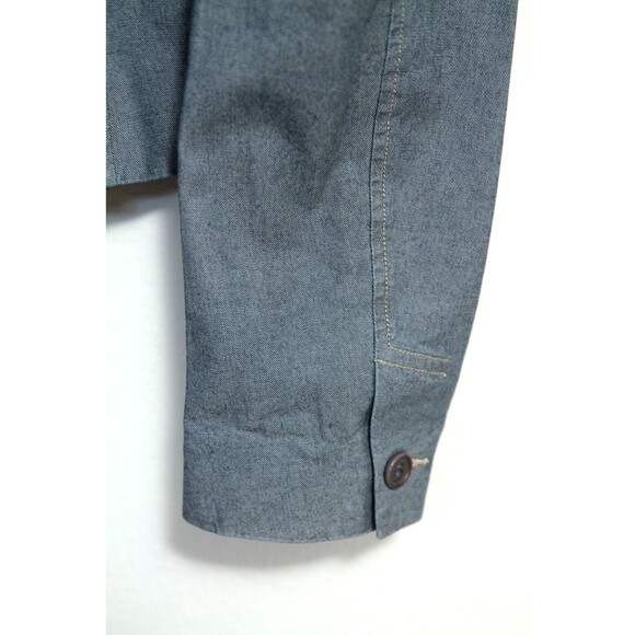 FCUK Jeans Blazer/Sportscoat/Jacket 100% Cotton Pockets Buttons Lined Size 8 - Picture 7 of 7